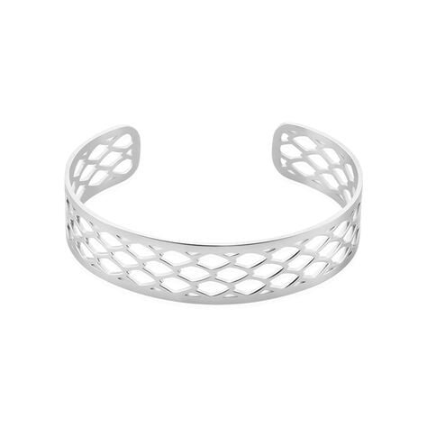Bracelet Jonc Acier Blanc - Bracelets joncs Femme | Marc Orian