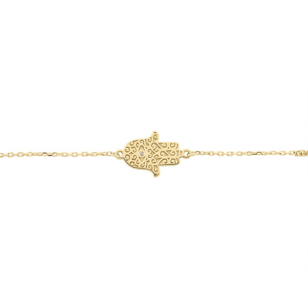 Bracelet Lucian Plaqué Or Oxyde De Zirconium - Bracelets chaînes Femme | Marc Orian