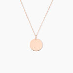 Pendentif Lisa Or Rose - Bijoux personnalis&eacute;s Femme | Marc Orian