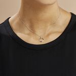 Collier Melissande Or Blanc Diamant - Colliers avec pierres Femme | Marc Orian