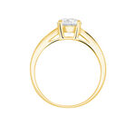 Bague Solitaire Or Jaune Oxyde De Zirconium - Solitaires Femme | Marc Orian