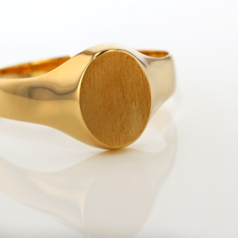 Chevalière Emylie Or Jaune - Bijoux personnalisés Famille | Marc Orian