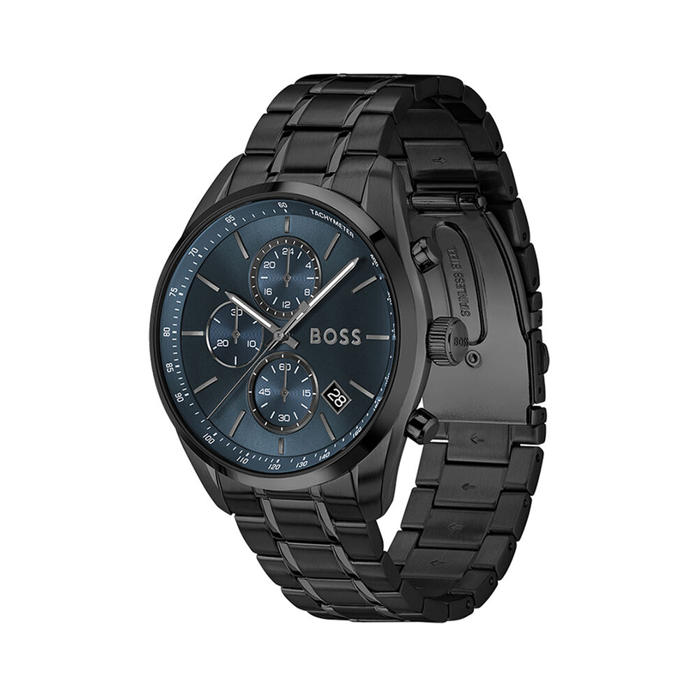 Montre Boss Grand Prix 44 Bleu - Montres &eacute;tanches Homme | Marc Orian