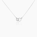 Collier Twillie Argent Blanc Oxyde De Zirconium - Colliers avec pierres Femme | Marc Orian