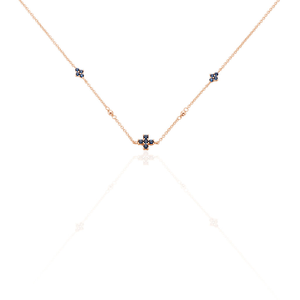 Collier Chessy Argent Rose Oxyde De Zirconium - Colliers Femme | Marc Orian