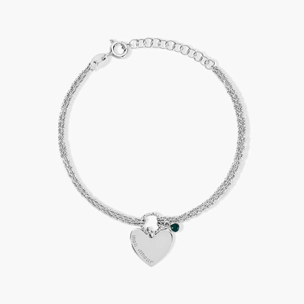 Bracelet Argent Pero Onyx - Bracelets chaînes Femme | Marc Orian