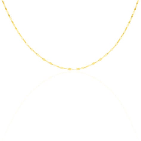 Chaîne Camelie Maille Lumina Or Jaune - Chaines Femme | Marc Orian