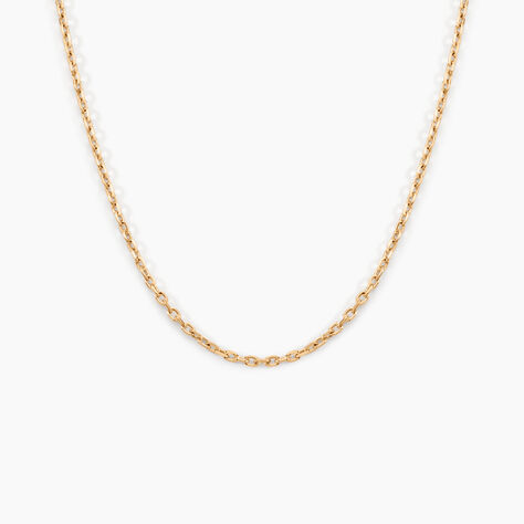 Cha&icirc;ne Vince Plaqu&eacute; Or Jaune - Colliers fantaisie Homme | Marc Orian