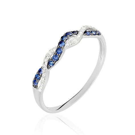 Bague Sofia Or Blanc Saphir Et Diamant - Bagues Femme | Marc Orian