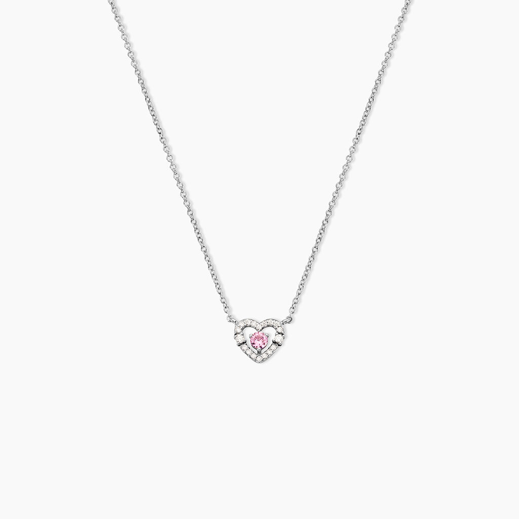 Collier Carren Argent Blanc Oxyde De Zirconium - Colliers solitaires Femme | Marc Orian