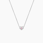 Collier Carren Argent Blanc Oxyde De Zirconium - Colliers solitaires Femme | Marc Orian