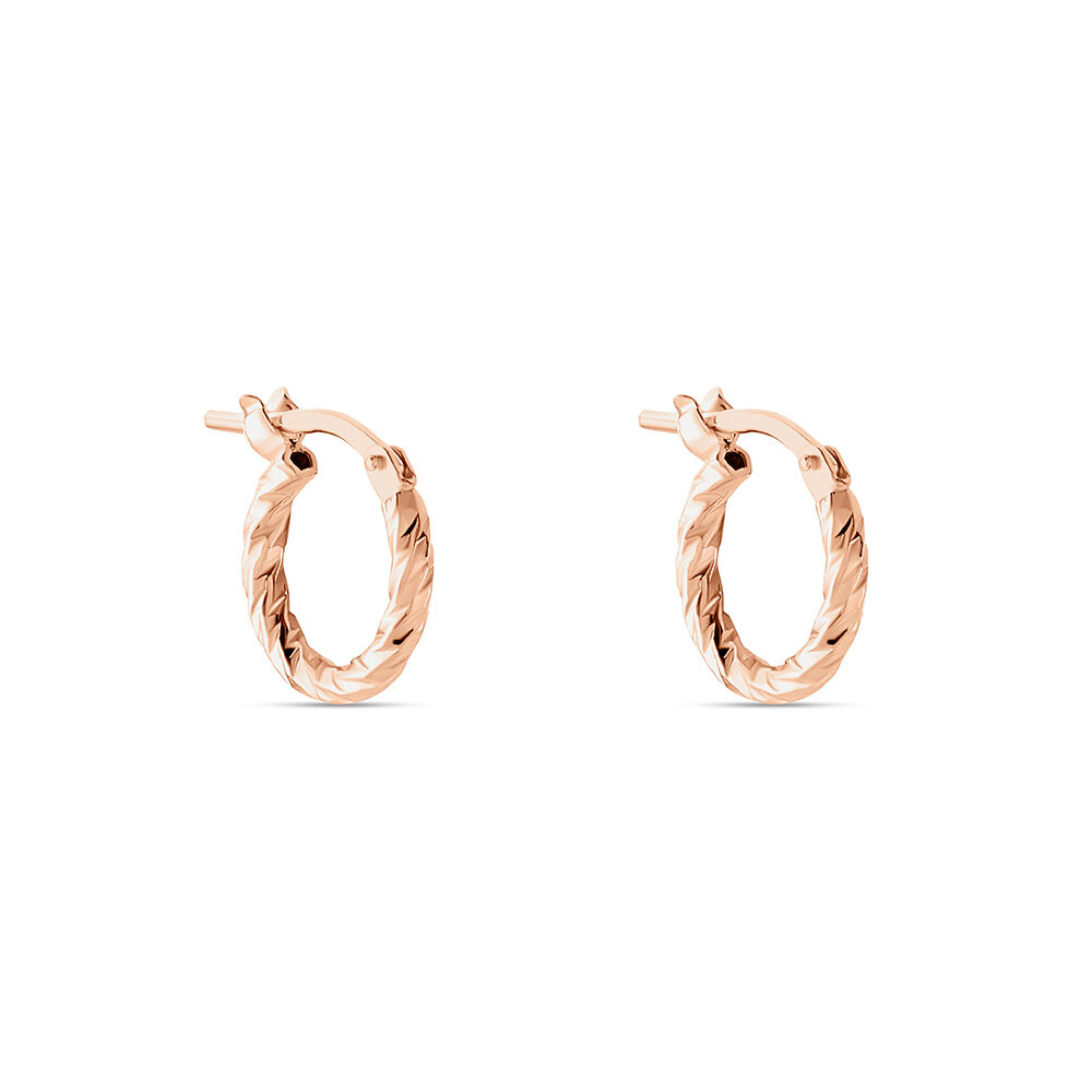 Créoles Djulia Argent Rose - Créoles Femme | Marc Orian