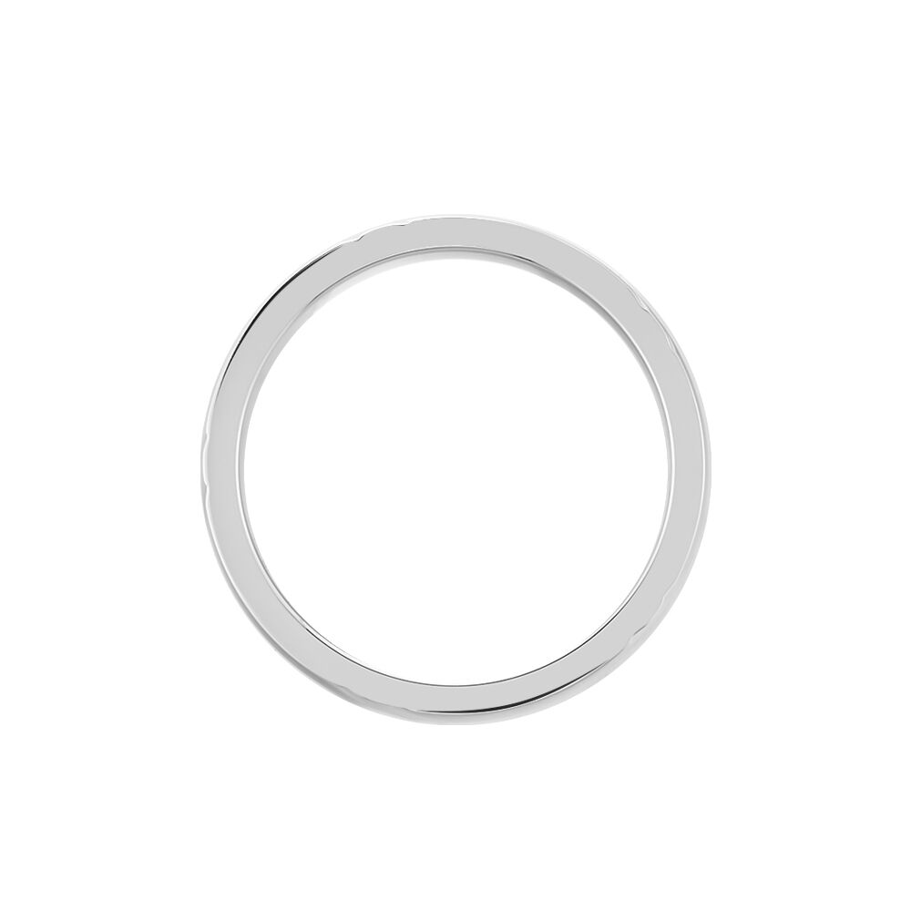 Bague Acier Blanc - Bagues Homme | Marc Orian
