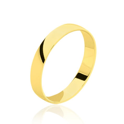 Alliance Isidorius Ruban Bombe Or Jaune - Alliances personnalis&eacute;es Famille | Marc Orian