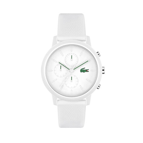 Montre Lacoste .12.12 Chrono Blanc - Montres &eacute;tanches Homme | Marc Orian