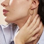 Cr&eacute;oles Thyrza Or Jaune - Cr&eacute;oles Femme | Marc Orian