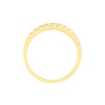 Alliance Pristina Or Jaune Diamant - Alliances avec pierres Femme | Marc Orian