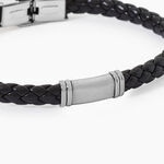 Bracelet Acier Blanc Frank - Bracelets cuir Homme | Marc Orian
