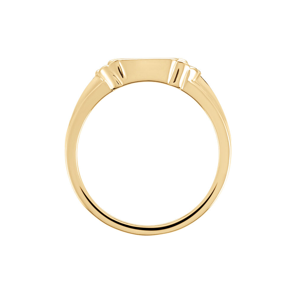 Chevalière Darian Plaqué Or Jaune - Chevalières Femme | Marc Orian