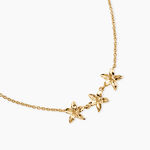 Collier Nine Argent Dor&eacute; A L'Or 750/1000 - Colliers ete Femme | Marc Orian