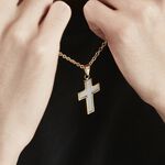 Collier Phebus Him Acier Dor&eacute; - Colliers fantaisie Homme | Marc Orian