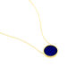 Collier Florica Or Jaune Lapis Lazuli