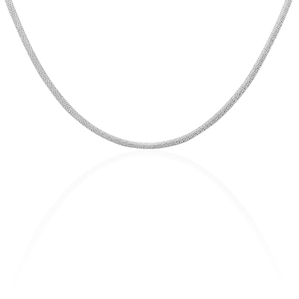 Collier Zoubeida Argent Blanc - Chaines Femme | Marc Orian