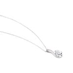 Collier Gwennoal Or Blanc Oxyde - Colliers avec pierres Femme | Marc Orian