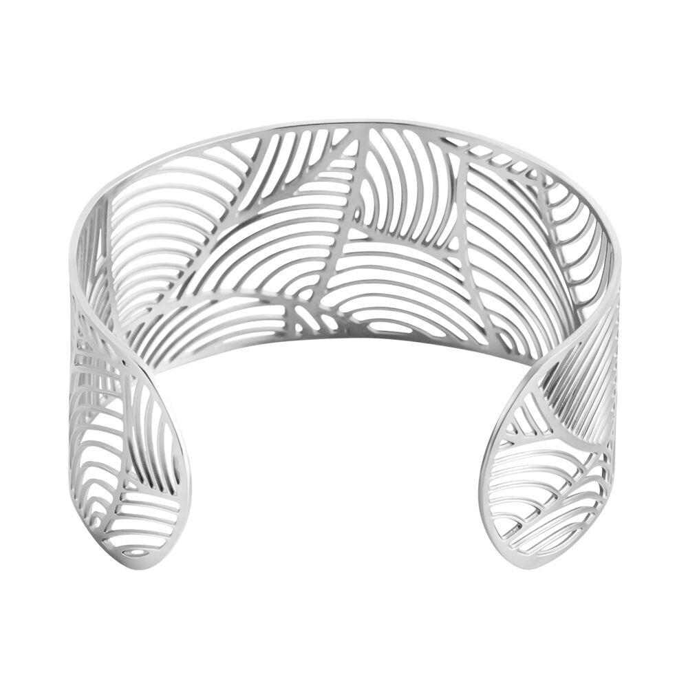 Bracelet Jonc Andor Acier Blanc - Bracelets Boheme Femme | Marc Orian