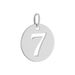 Pendentif Efiso Argent Blanc - Pendentifs Famille | Marc Orian