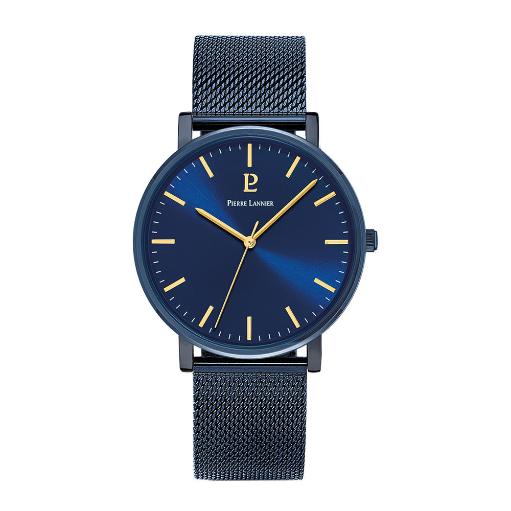 Montre Pierre Lannier Essential Bleu - Montres classiques Homme | Marc Orian