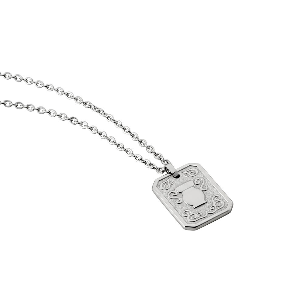 Collier Phebus Him Acier - Colliers fantaisie Homme | Marc Orian