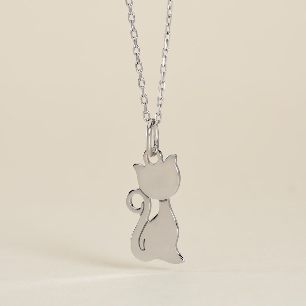 Pendentif Enzio Argent Blanc - Pendentifs Famille | Marc Orian