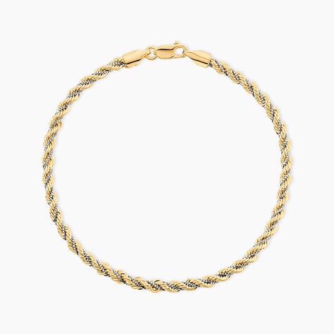 Bracelet Jerry Or Bicolore - Bracelets cha&icirc;nes Femme | Marc Orian