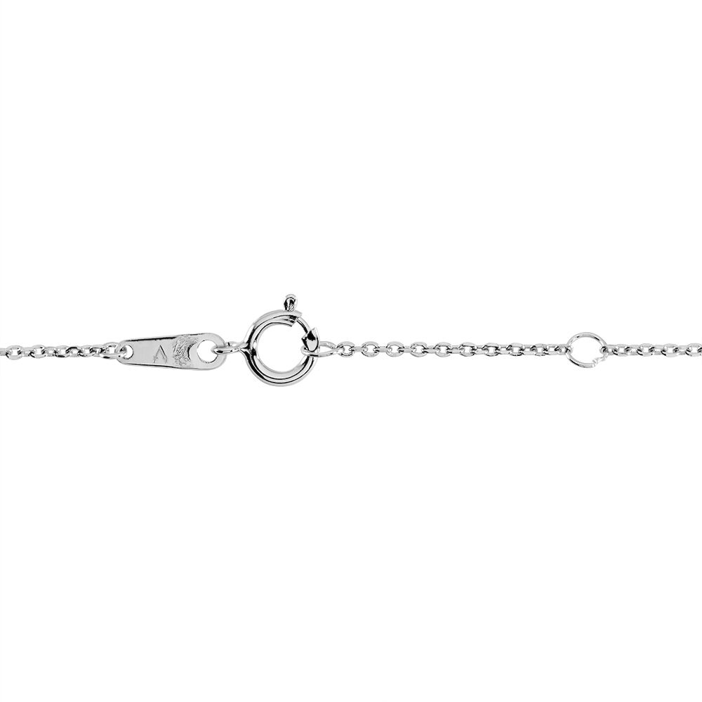 Bracelet Fleur Des Neiges Argent Blanc Oxyde De Zirconium - Bracelets chaînes Femme | Marc Orian
