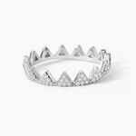 Bague Doria Argent Blanc Oxyde De Zirconium - Bijoux fantaisie Femme | Marc Orian