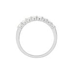 Alliance Hera Or Blanc Diamant - Alliances avec pierres Femme | Marc Orian