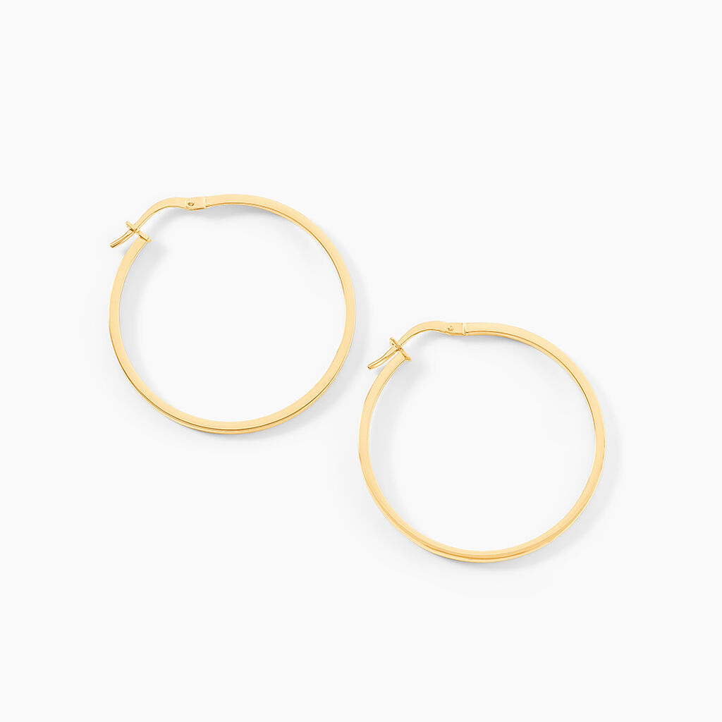 Cr&eacute;oles Thyrza Or Jaune - Cr&eacute;oles Femme | Marc Orian