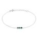 Bracelet Kasey Argent Blanc Oxyde De Zirconium - Bracelets chaînes Femme | Marc Orian