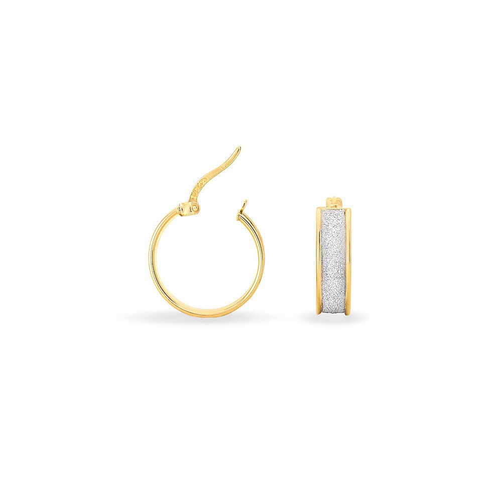 Créoles Lolly Or Bicolore - Créoles Femme | Marc Orian