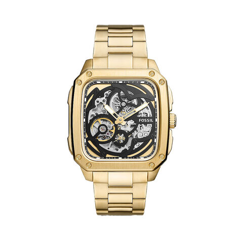 Montre Fossil Inscription Noir - Montres automatique Homme | Marc Orian