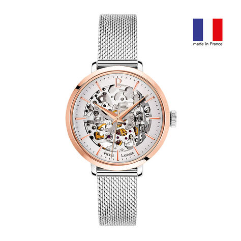 Montre Pierre Lannier Automatic Argent - Montres automatique Femme | Marc Orian