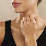 Aphroditia Demi Jonc Bombe Trouwring Wit Platina - Alliances duo Unisex | Marc Orian