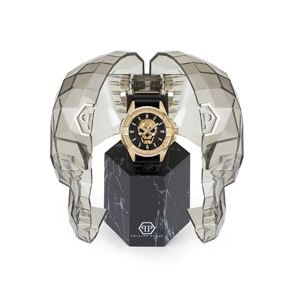 Montre Philipp Plein The $kull Noir - Montres étanches Homme | Marc Orian