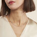 Chaîne Cameo Maille Alternee 1/3 Or Blanc - Chaines Femme | Marc Orian