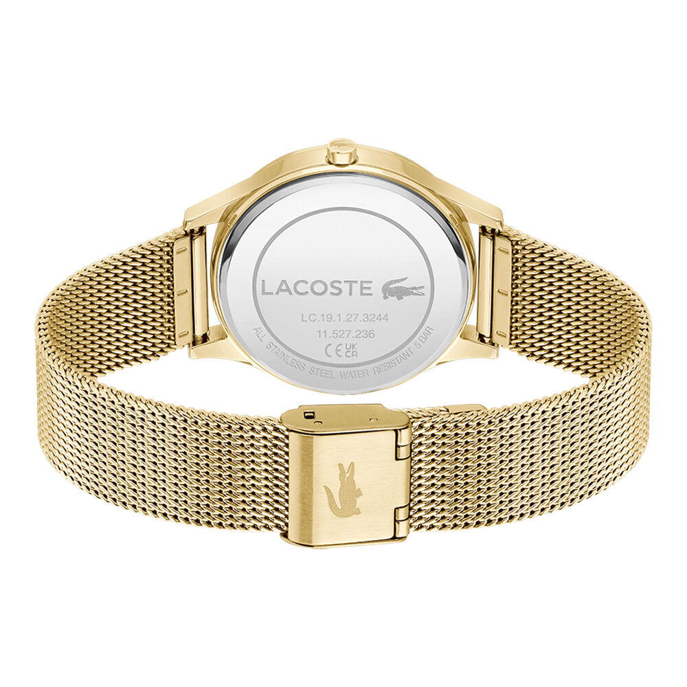 Montre Lacoste Crocodelle Dor&eacute; - Montres &eacute;tanches Femme | Marc Orian
