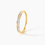 Alliance Davila Or Jaune Oxyde De Zirconium - Alliances duo Femme | Marc Orian