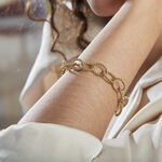 Bracelet Acier Dore Alparslan - Bracelets cha&icirc;nes Femme | Marc Orian