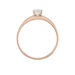 Bague Harem Or Rose Oxyde - Solitaires Femme | Marc Orian