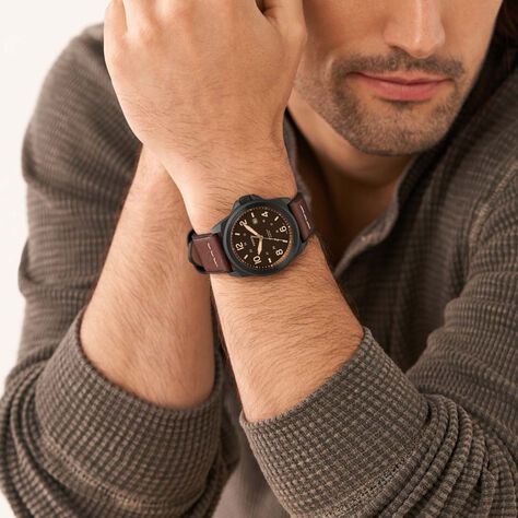 Montre Fossil Bronson Noir - Montres sport Homme | Marc Orian